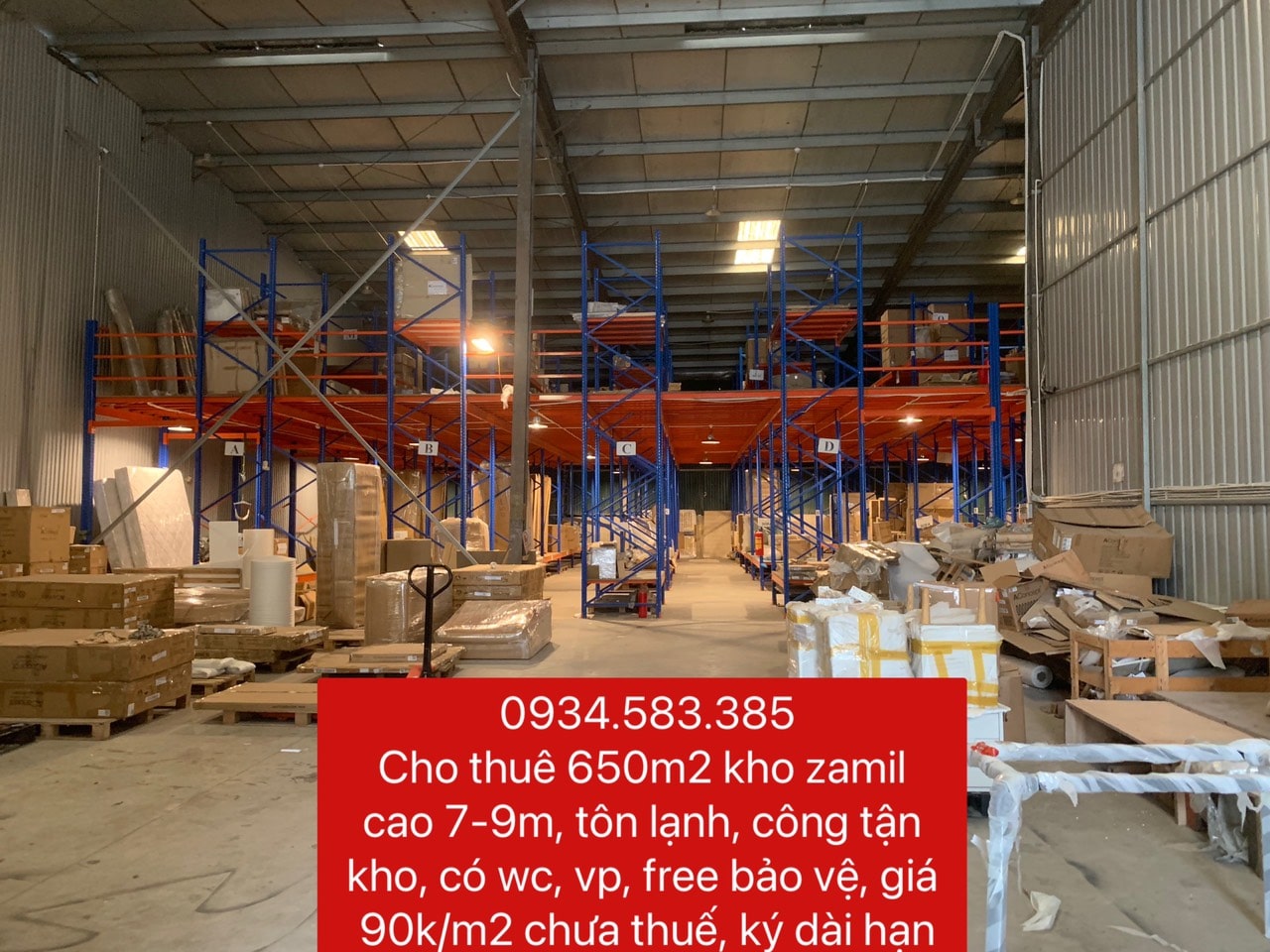 cho thuê kho cụm công nghiệp cầu nổi