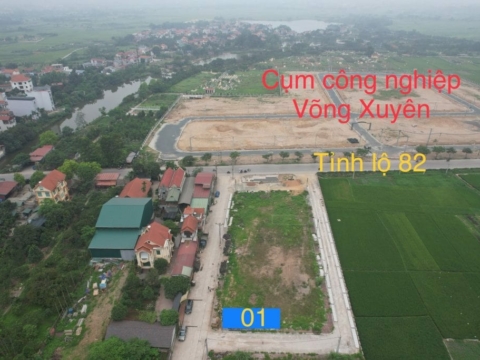 Bán đất cụm công nghiệp Võng Xuyên Phúc Thọ