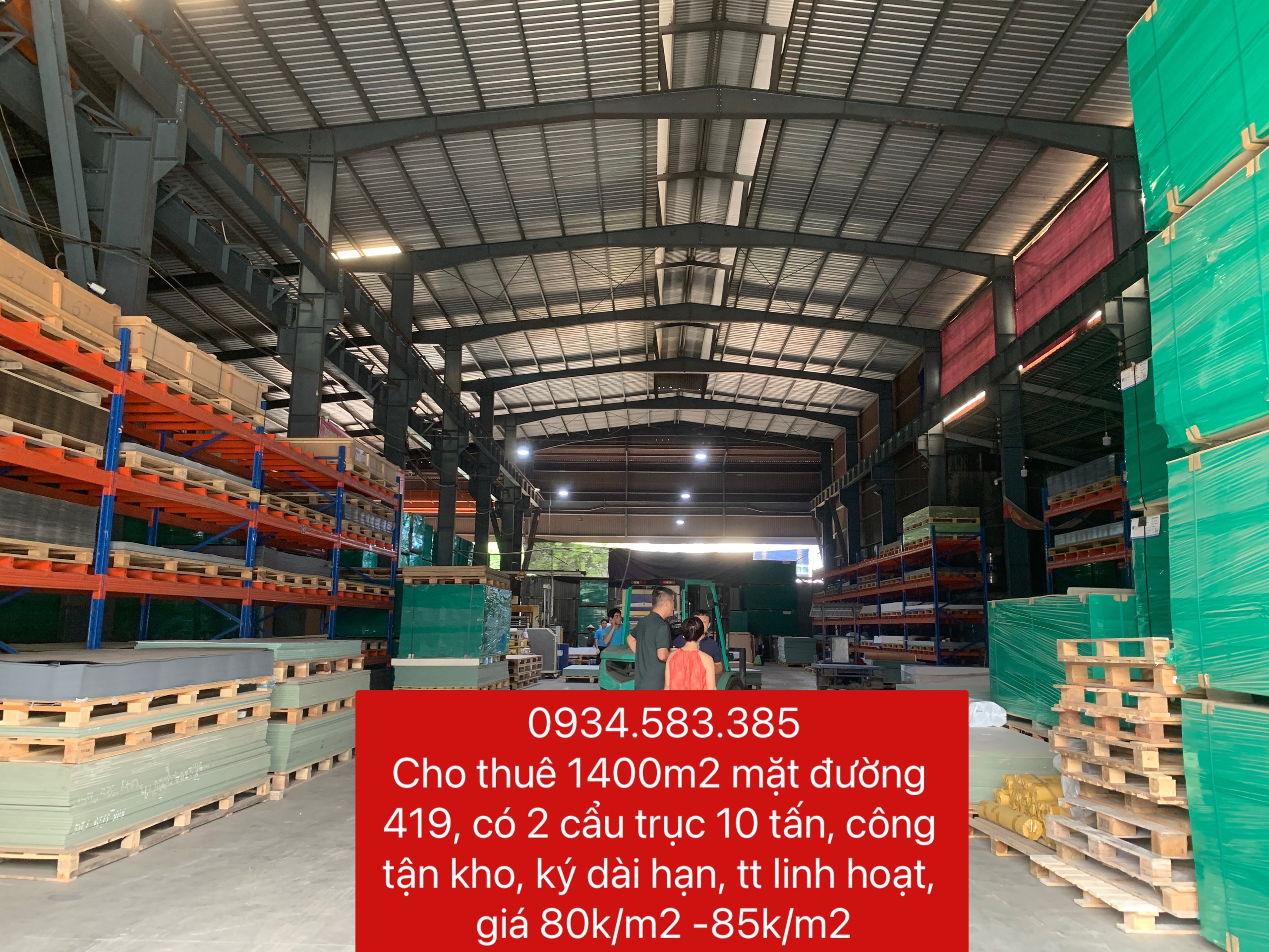 cho thuê kho xưởng kcn thạch thất