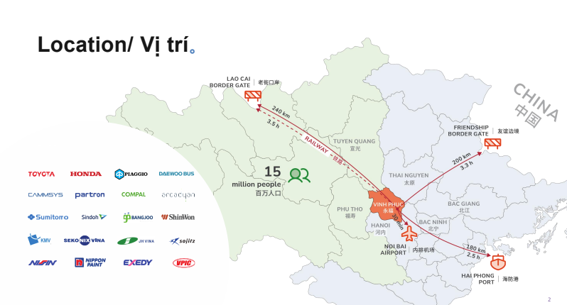 Cho thuê kho xưởng kcn bá thiện 1, vĩnh phúc