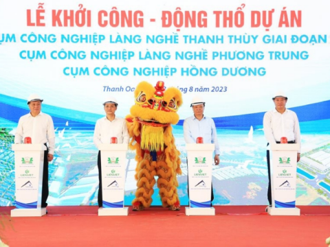 Bán đất cụm công nghiệp thanh thuy giai đoạn 2