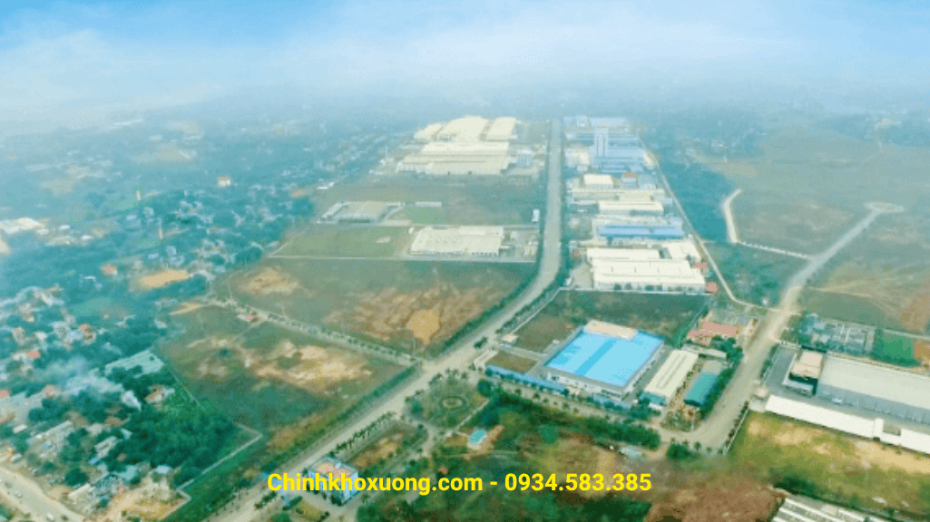 Cho thuê kho xưởng khu công nghiệp Lương Sơn-5000m2 giá 70k/m2 3 Tổng thể khu công nghiệp Lương Sơn