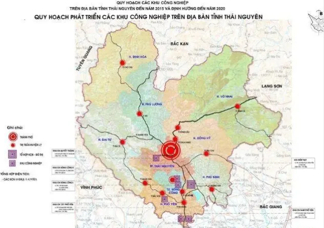 bán đất khu công nghiệp tại Thái Nguyên