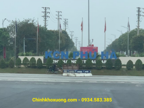 cho thuê kho xưởng khu công nghiệp phú hà phú thọ