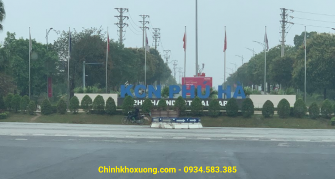 cho thuê kho xưởng khu công nghiệp phú hà phú thọ