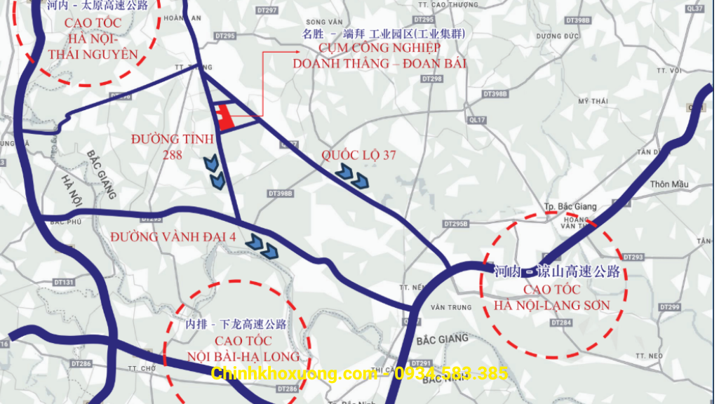 đất ccn fecon bắc giang