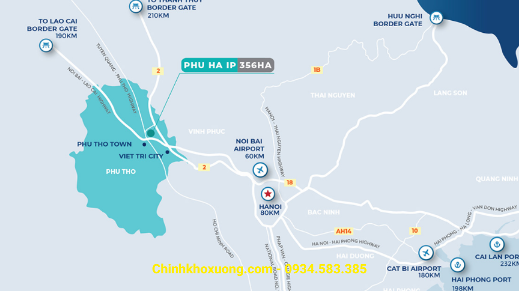 kho xưởng kcn phú hà