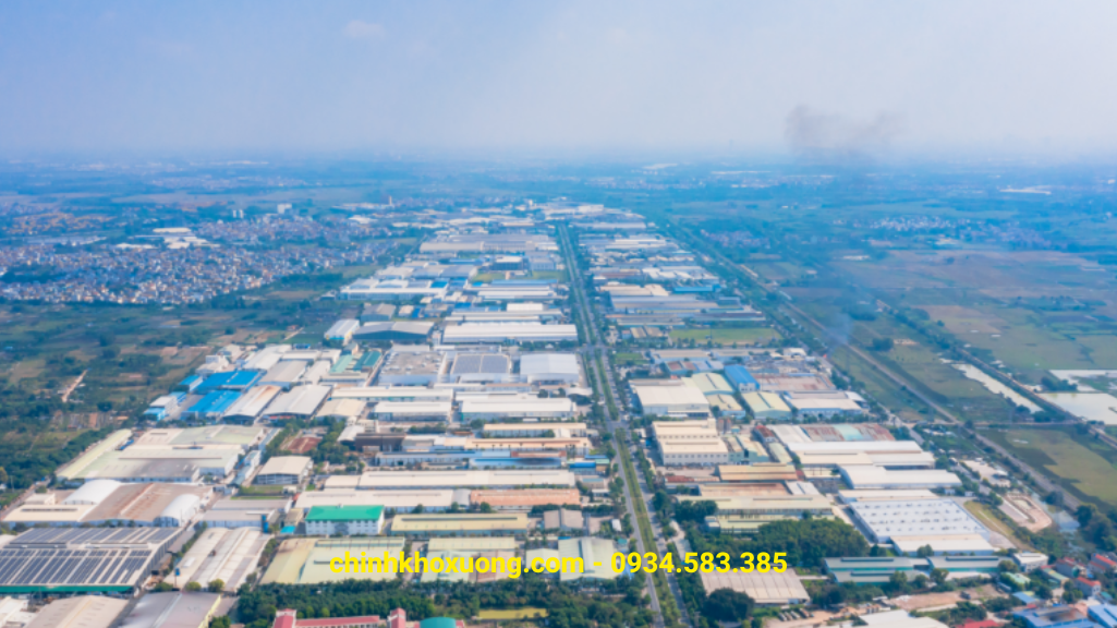 cho thuê kho xưởng kcn quang minh