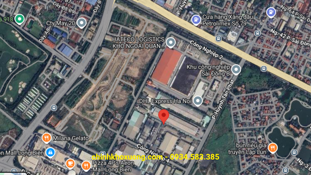 cho thuê kho xưởng khu công nghiệp sài đồng b