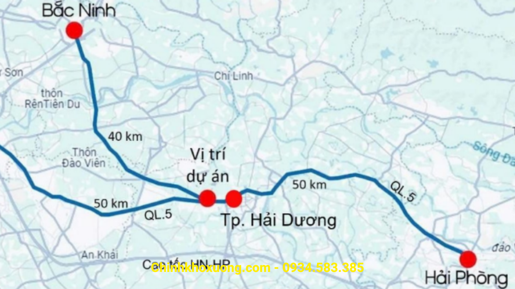 kho xưởng kcn Lai Cách Hải Dương