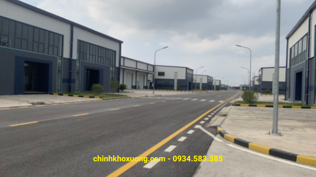 kho xưởng khu công nghiệp sạch