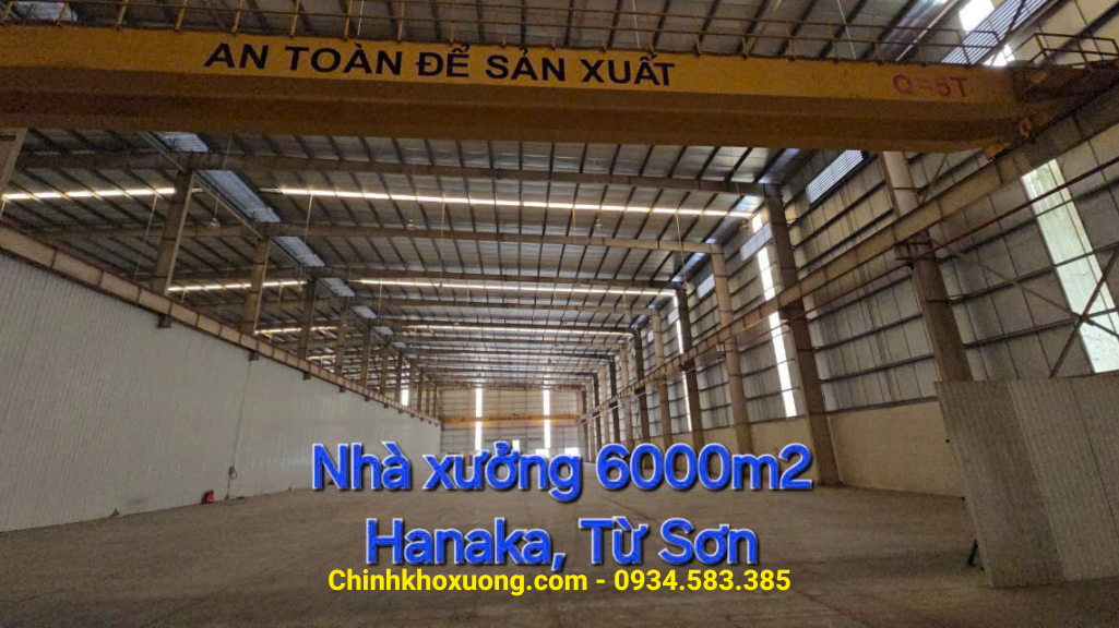 cho thuê kho xưởng kcn hanaka bắc ninh