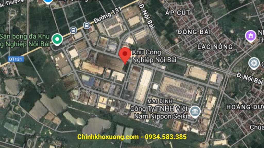 cho thuê kho xưởng khu công nghiệp Nội Bài