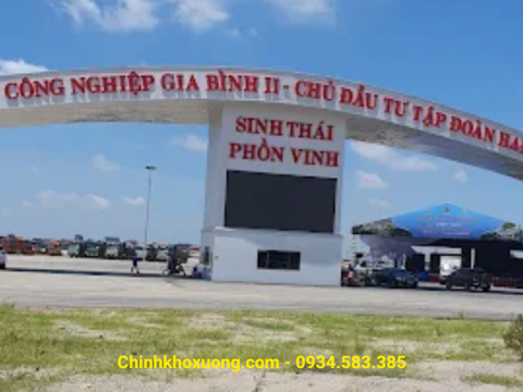 bán đất khu công nghiệp gia bình 2