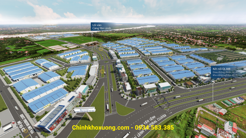 bán đất cụm công nghiệp yên lệnh