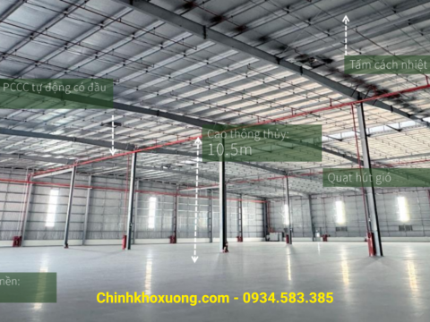 cho thuê kho xưởng kcn deep c hải phòng