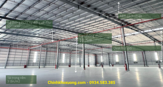 cho thuê kho xưởng kcn deep c hải phòng