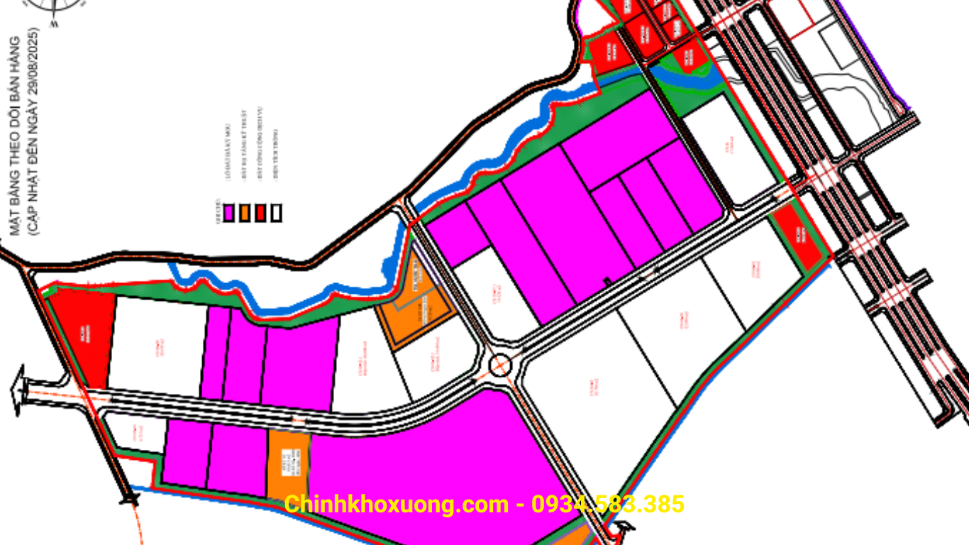 đất cụm công nghiệp lemont xuân phương