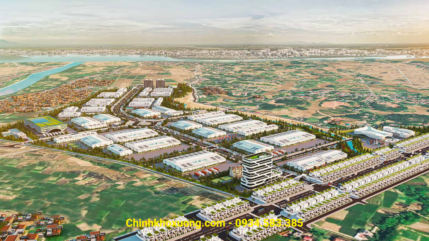 đất cụm công nghiệp xuân phương