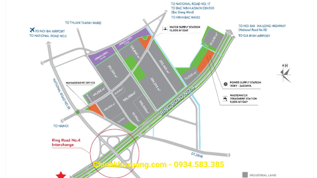 đất khu công nghiệp thuận thành 1