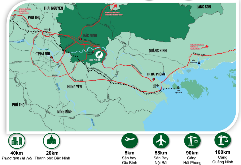 kho xưởng kcn gia bình 2