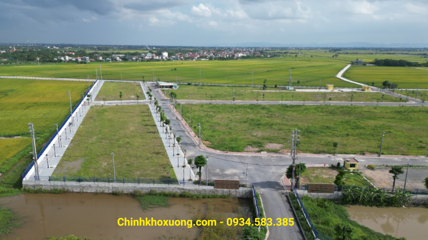 bán đất cụm công nghiệp đại thắng