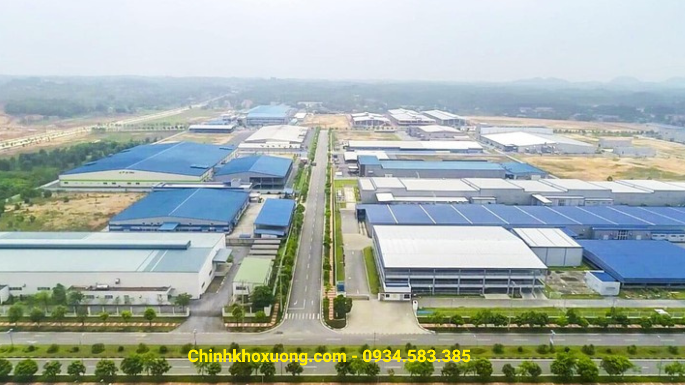 xưởng khu công nghiệp Thuỵ Vân
