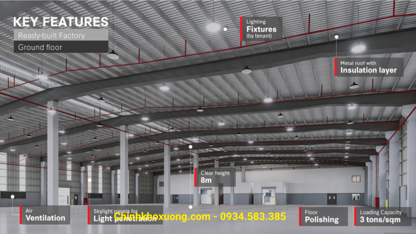 kho xưởng khu công nghiệp tiền hải