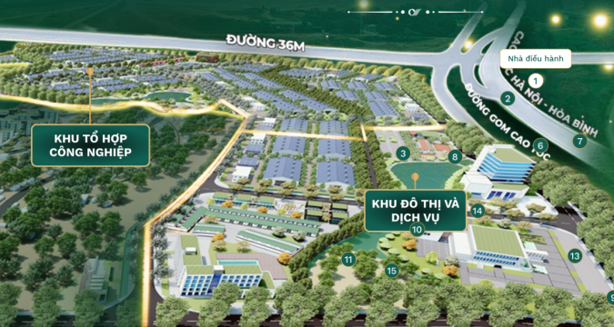 Cho thuê kho xưởng cụm công nghiệp Tiên Tiến Hạ tầng kho xưởng cụm công nghiệp tiên tiến