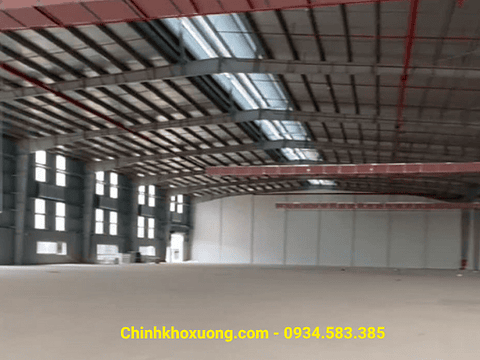 Nhà kho khu công nghiệp Mông Hoá