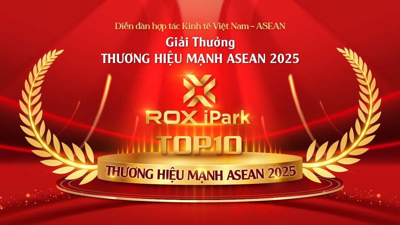 ROX iPark Top 10 ASEAN Strong Brands Award 2025