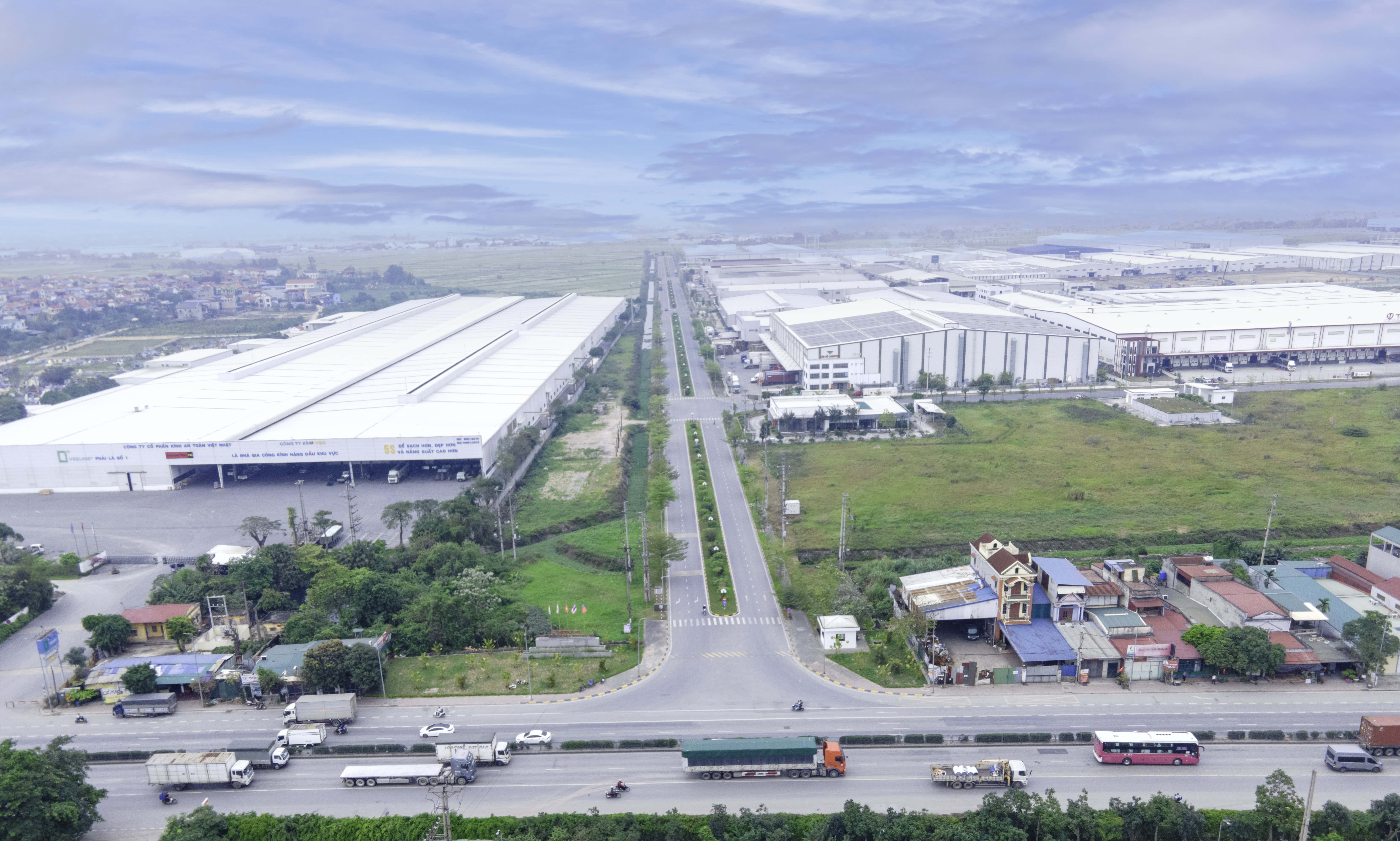 tổng thể khu công nghiệp minh quang